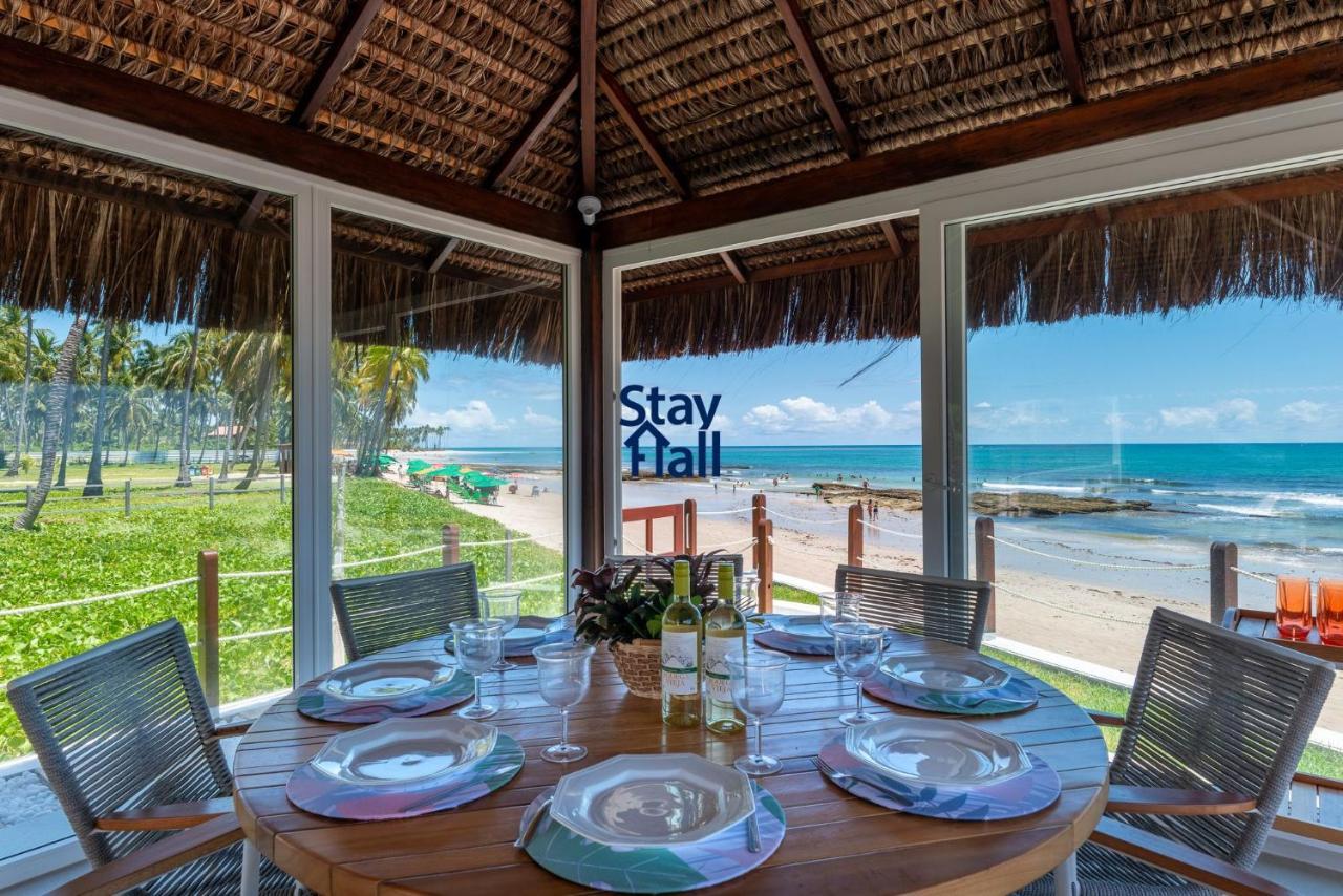 Вілла Casa-4Qts-Beira Mar-Piscina E Cozinheira-Sh038 Прая-дус-Карнейрус Екстер'єр фото