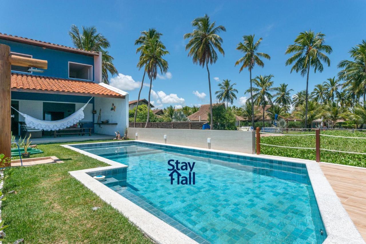 Вілла Casa-4Qts-Beira Mar-Piscina E Cozinheira-Sh038 Прая-дус-Карнейрус Екстер'єр фото
