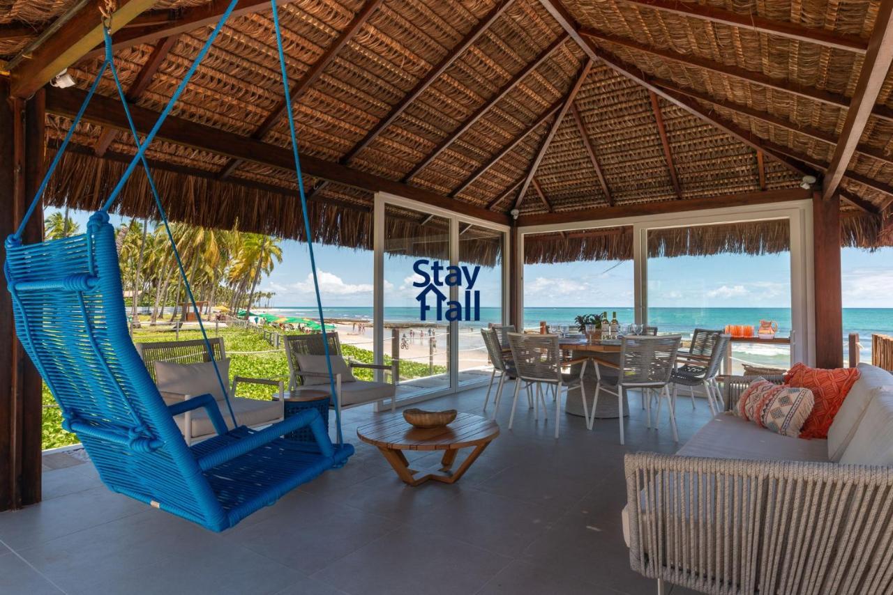 Вілла Casa-4Qts-Beira Mar-Piscina E Cozinheira-Sh038 Прая-дус-Карнейрус Екстер'єр фото