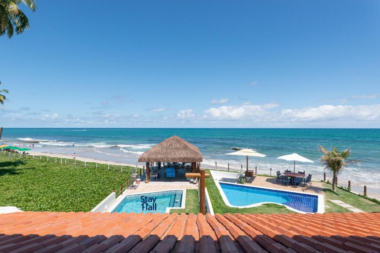 Вілла Casa-4Qts-Beira Mar-Piscina E Cozinheira-Sh038 Прая-дус-Карнейрус Екстер'єр фото